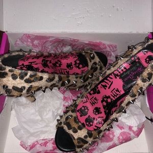 Leopard Heels